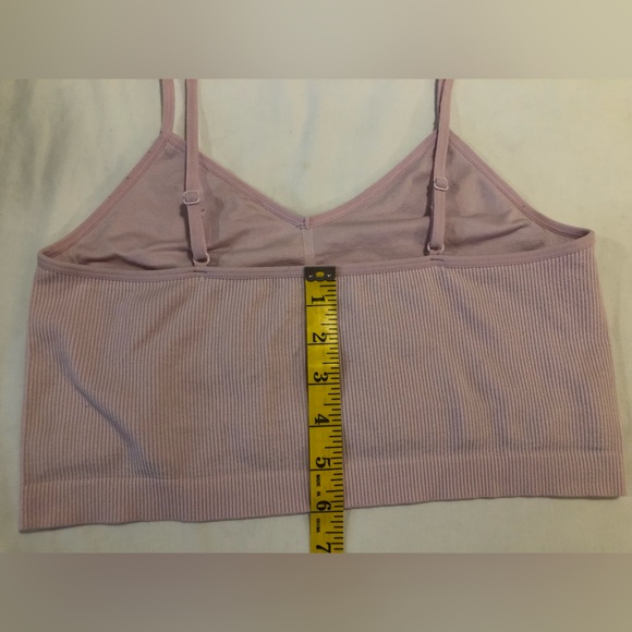 PriMark pink ribbed cami, XS - Picture 8 of 8